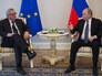Президент РФ Владимир Путин и председатель Европейской комиссии Жан-Клод Юнкер Президент РФ Владимир Путин и председатель Европейской комиссии Жан-Клод Юнкер