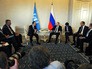 Президент России Владимир Путин и генеральный секретарь ООН Пан Ги Мун Президент России Владимир Путин и генеральный секретарь ООН Пан Ги Мун