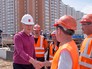 Сергей Собянин осматривает станцию метро "Некрасовка" Сергей Собянин осматривает станцию метро "Некрасовка"