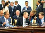 Президент России Владимир Путин во время заседания в Ташкенте Совета глав государств-членов Шанхайской организации сотрудничества (ШОС) Президент России Владимир Путин во время заседания в Ташкенте Совета глав государств-членов Шанхайской организации сотрудничества (ШОС)