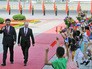 Президент России Владимир Путин и председатель КНР Си Цзиньпин на церемонии официальной встречи в Пекине Президент России Владимир Путин и председатель КНР Си Цзиньпин на церемонии официальной встречи в Пекине