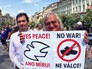 Митинг против НАТО в Праге Митинг против НАТО в Праге