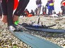 Спортсмены готовятся к заливу Спортсмены готовятся к заливу