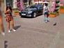Правительственное BMW на Старом Арбате Правительственное BMW на Старом Арбате