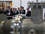 Председатель правительства России Дмитрий Медведев во время посещения цехов завода по производству насосного оборудования Председатель правительства России Дмитрий Медведев во время посещения цехов завода по производству насосного оборудования