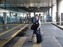 Оцепление полицией места теракта в аэропорту Стамбула Оцепление полицией места теракта в аэропорту Стамбула