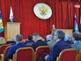 Президент России Владимир Путин выступает перед российскими дипломатами Президент России Владимир Путин выступает перед российскими дипломатами