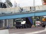 Обрушение пешеходного моста Обрушение пешеходного моста
