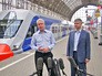 Мэр Москвы Сергей Собянин на Киевском вокзале Мэр Москвы Сергей Собянин на Киевском вокзале