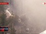 Хвостовая часть самолета Ил-76 МЧС России, упавшего в Иркутской области Хвостовая часть самолета Ил-76 МЧС России, упавшего в Иркутской области
