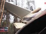 Хвостовая часть самолета Ил-76 МЧС России, упавшего в Иркутской области Хвостовая часть самолета Ил-76 МЧС России, упавшего в Иркутской области