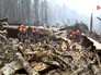 Место крушения спецборта МЧС Ил-76 в Иркутской области Место крушения спецборта МЧС Ил-76 в Иркутской области