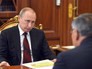Президент России Владимир Путин и глава Республики Калмыкия Алексей Орлов Президент России Владимир Путин и глава Республики Калмыкия Алексей Орлов