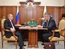 Президент России Владимир Путин и глава Республики Калмыкия Алексей Орлов Президент России Владимир Путин и глава Республики Калмыкия Алексей Орлов