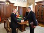 Президент России Владимир Путин и глава Республики Калмыкия Алексей Орлов Президент России Владимир Путин и глава Республики Калмыкия Алексей Орлов