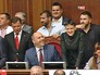 Олег Ляшко, Андрей Парубий и Надежда Савченко Олег Ляшко, Андрей Парубий и Надежда Савченко