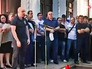 Члены оппозиции на митинге в Абхазии Члены оппозиции на митинге в Абхазии