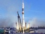 Пуск ракеты-носителя "Союз" Пуск ракеты-носителя "Союз"