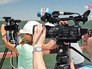 Иностранные журналисты на строительстве Крымского моста Иностранные журналисты на строительстве Крымского моста