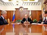 Владимир Путин, Сергеем Собяниным и Владимиром Мединским Владимир Путин, Сергеем Собяниным и Владимиром Мединским