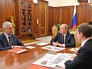 Владимир Путин, Сергеем Собяниным и Владимиром Мединским Владимир Путин, Сергеем Собяниным и Владимиром Мединским