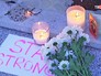 Свечи у посольства Франции Свечи у посольства Франции