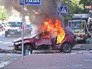 Последствия взрыва автомобиля с журналистом Павлом Шереметом Последствия взрыва автомобиля с журналистом Павлом Шереметом