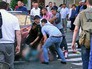 Последствия взрыва автомобиля с журналистом Павлом Шереметом Последствия взрыва автомобиля с журналистом Павлом Шереметом