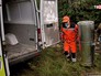 Уборка ртутных ламп в Ногинском лесу Уборка ртутных ламп в Ногинском лесу