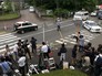 Полиция на месте происшествия в Японии Полиция на месте происшествия в Японии