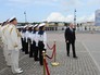 Президент России Владимир Путин на параде в честь Дня ВМФ на Сенатской площади в Санкт-Петербурге Президент России Владимир Путин на параде в честь Дня ВМФ на Сенатской площади в Санкт-Петербурге