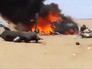 Место крушения вертолета в Сирии Место крушения вертолета в Сирии