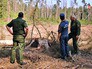 Спасатели МЧС проверяют леса Спасатели МЧС проверяют леса