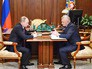 Президент России Владимир Путин и губернатор Рязанской области Олег Ковалев Президент России Владимир Путин и губернатор Рязанской области Олег Ковалев