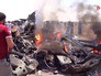 Место крушение вертолета ВКС России в Сирии Место крушение вертолета ВКС России в Сирии