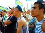 Бойцы ВДВ на митинге ЛДПР Бойцы ВДВ на митинге ЛДПР