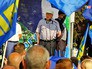Лидер партии ЛДПР Владимир Жириновский на митинге Лидер партии ЛДПР Владимир Жириновский на митинге