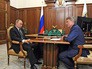 Президент России Владимир Путин и глава Сбербанка России Герман Греф Президент России Владимир Путин и глава Сбербанка России Герман Греф