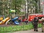Пожарные на месте возгорания Пожарные на месте возгорания