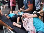 Пострадавшие от действия химического оружия в Сирии Пострадавшие от действия химического оружия в Сирии