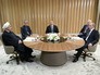 Президент России Владимир Путин, президент Азербайджана Ильхам Алиев и президент Ирана Хасан Рухани Президент России Владимир Путин, президент Азербайджана Ильхам Алиев и президент Ирана Хасан Рухани