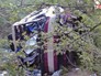 ДТП с участием рейсового автобуса сообщением "Судак-Керчь" в районе с. Щебетовка, на трассе "Алушта-Судак-Феодосия" ДТП с участием рейсового автобуса сообщением "Судак-Керчь" в районе с. Щебетовка, на трассе "Алушта-Судак-Феодосия"