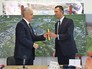 Закладка капсулы в основание Медицинского кластера в Сколково Закладка капсулы в основание Медицинского кластера в Сколково