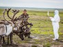 Специалисты в костюмах биозащиты устраняют очаги сибирской язвы Специалисты в костюмах биозащиты устраняют очаги сибирской язвы