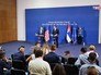 Премьер-министр Сербии Александр Вучич и вице-президент США Джо Байден Премьер-министр Сербии Александр Вучич и вице-президент США Джо Байден