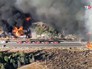 Последствия лесных пожаров в США Последствия лесных пожаров в США