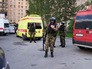 Бойцы СОБР проводят спецоперацию в Санкт-Петербурге Бойцы СОБР проводят спецоперацию в Санкт-Петербурге