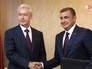 Мэр Москвы Сергей Собянин и губернатор Тульской области Алексей Дюмин Мэр Москвы Сергей Собянин и губернатор Тульской области Алексей Дюмин