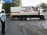 Колонна автомобилей 55-го конвоя МЧС России с гуманитарным грузом прибывает в Донецк Колонна автомобилей 55-го конвоя МЧС России с гуманитарным грузом прибывает в Донецк