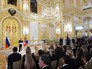 Президент РФ Владимир Путин выступает на церемонии вручения государственных наград победителям и призерам Олимпийских игр в Рио-де-Жанейро Президент РФ Владимир Путин выступает на церемонии вручения государственных наград победителям и призерам Олимпийских игр в Рио-де-Жанейро